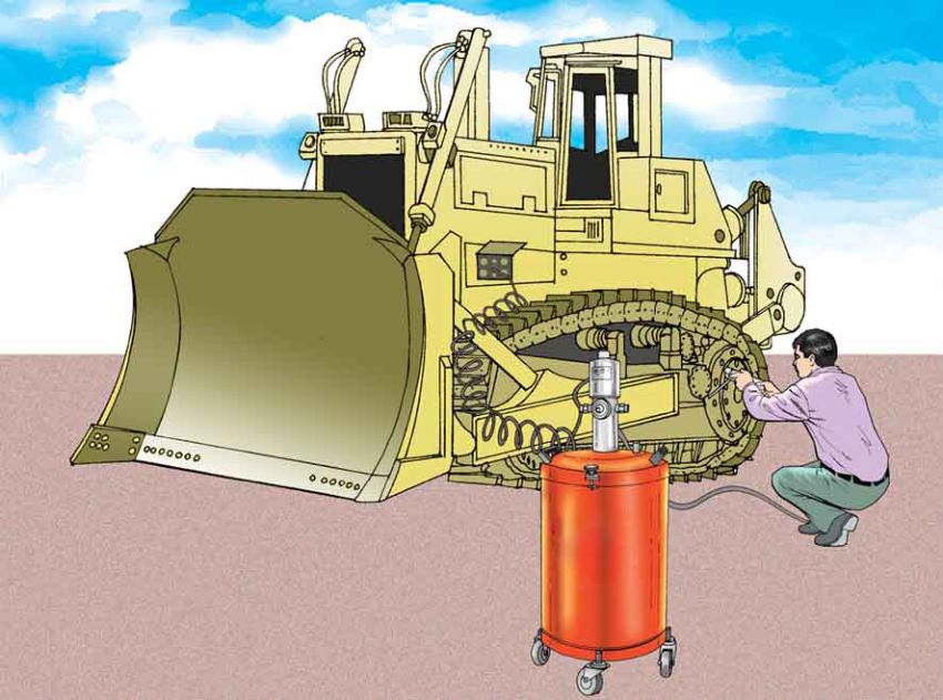 Cần lưu ý gì khi sử dụng máy bơm mỡ bằng điện 24v?