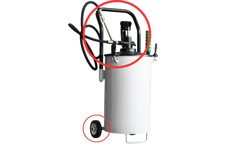 Máy bơm mỡ bằng tay 2