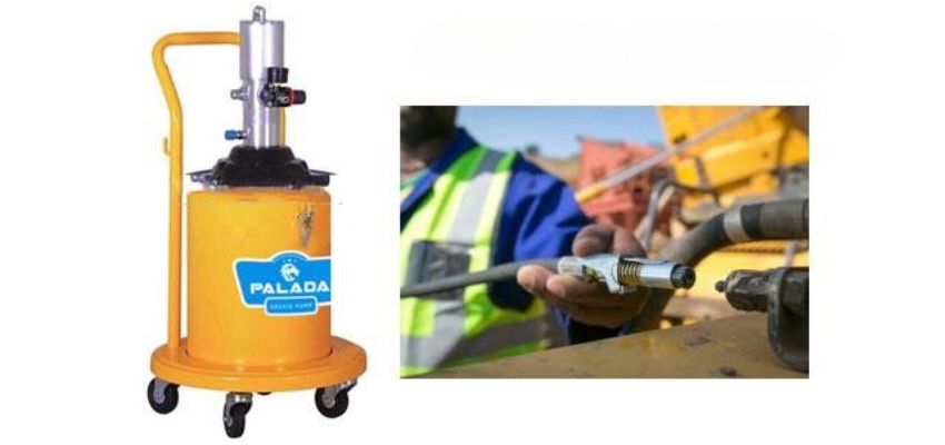 Nguyên lý hoạt động của máy bơm mỡ bò bằng khí nén