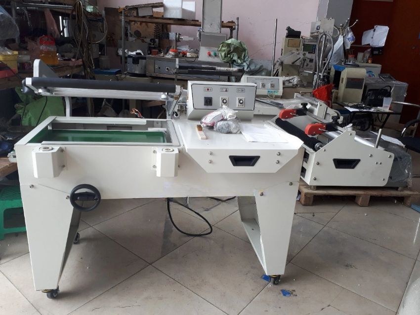 Giới thiệu sản phẩm máy cắt màng co khí nén DFQC 450