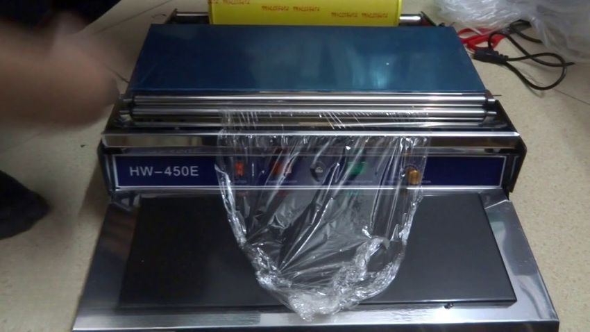 Giới thiệu sản phẩm máy bọc màng thực phẩm HW-450E