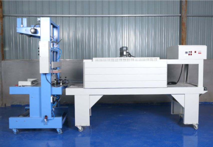 Máy co màng lóc chai PE hoàn toàn tự động DBK 4