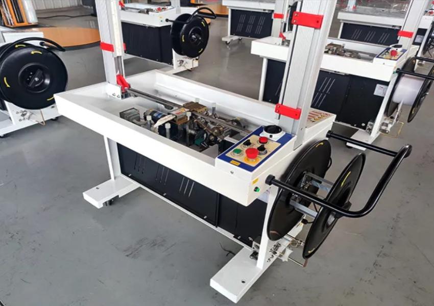 Máy đai thùng tự động