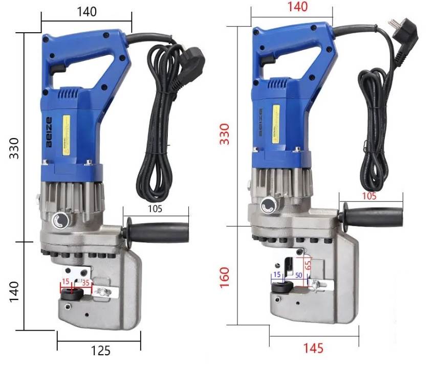 Máy đột lỗ thủy lực cầm tay WNP-20 2