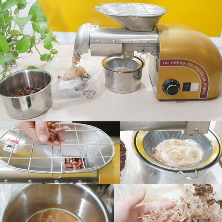 Thông số kỹ thuật máy ép dầu lạc Yamafuji Sy-168G (Inox 304)