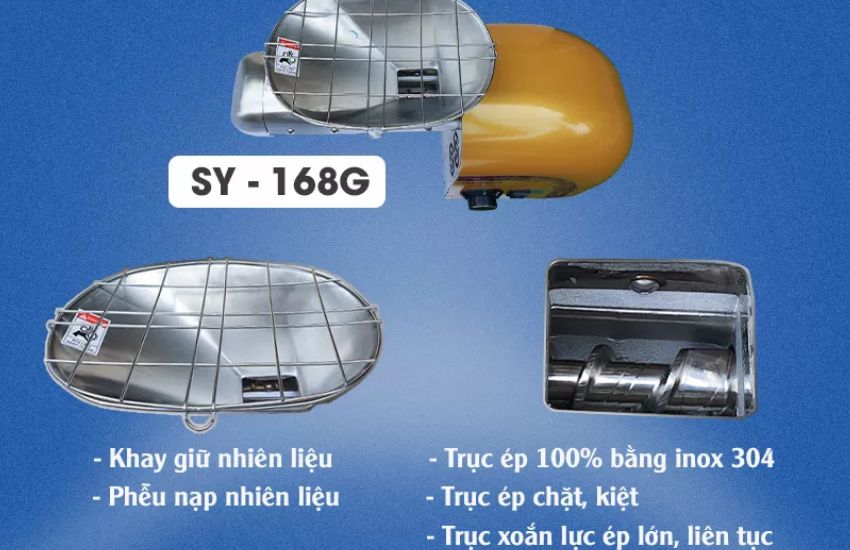 Lưu ý khi sử dụng máy ép dầu lạc Yamafuji Sy-168G