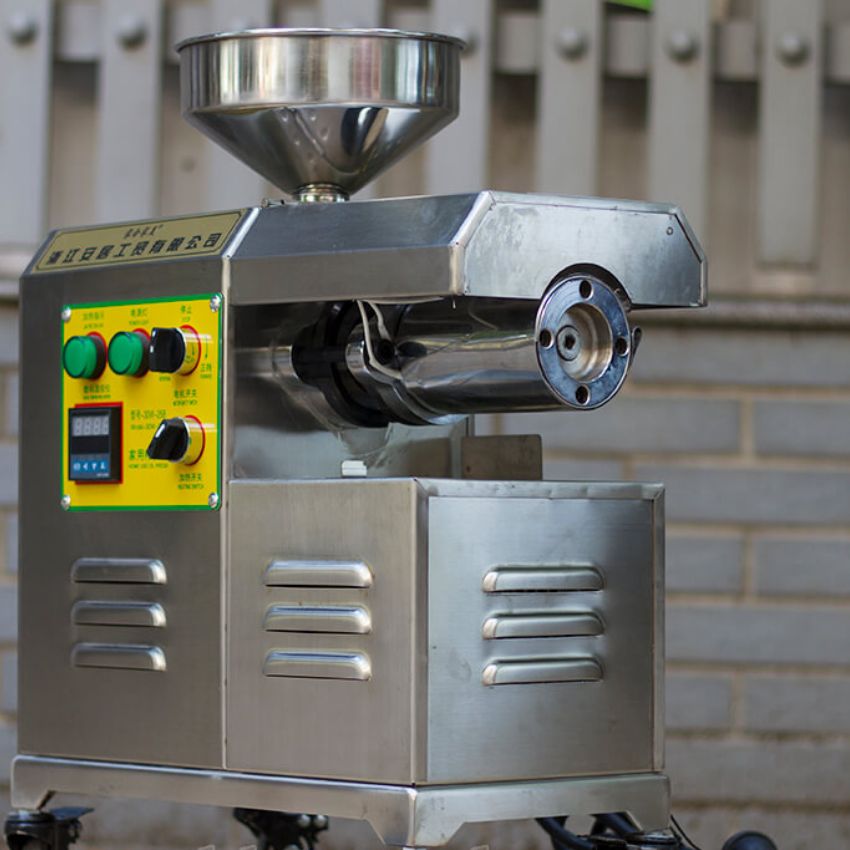 Giới thiệu chi tiết máy ép dầu thực vật 268