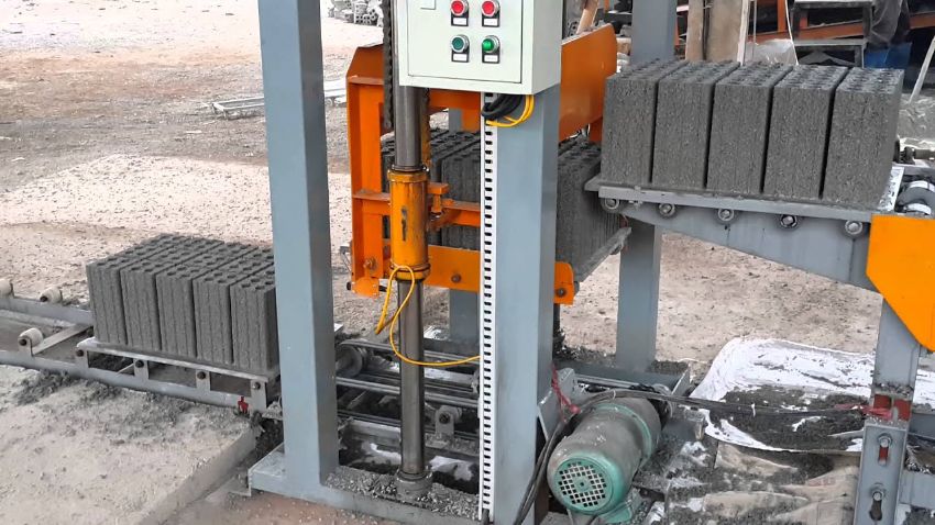 Ưu điểm máy ép gạch bê tông thủy lực