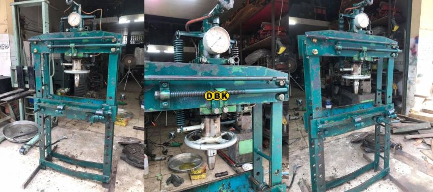 Máy ép thủy lực nhật bãi là gì?