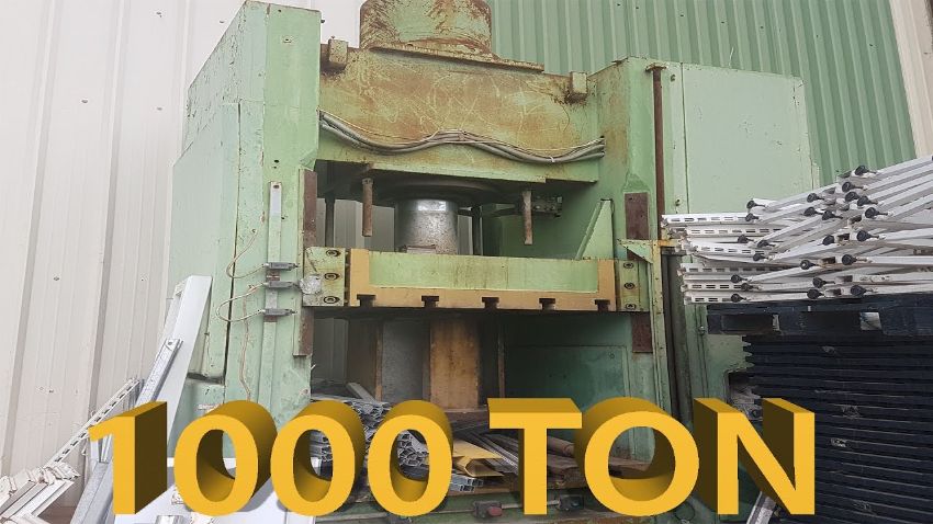 Giới thiệu máy ép thủy lực 1000 tấn
