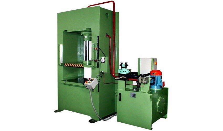 Máy ép thủy lực khung kín 120 tấn