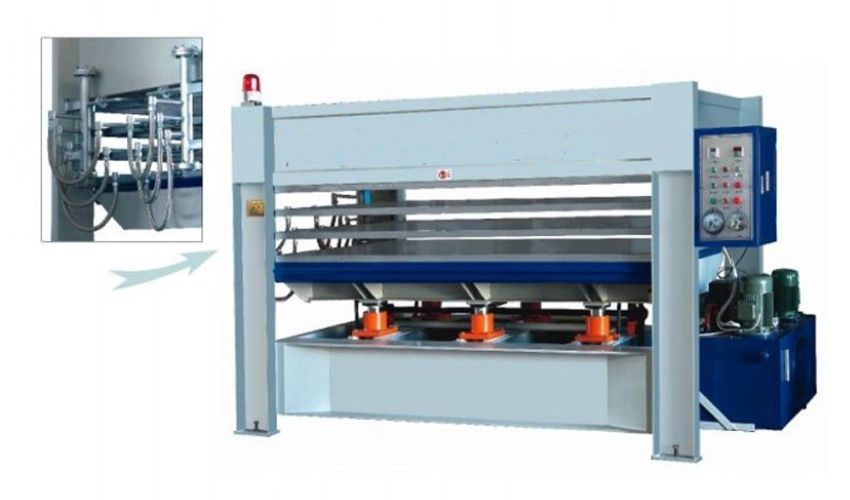 Máy ép nóng thủy lực 120 tấn