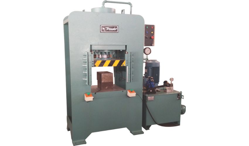 Máy ép thủy lực 40 tấn khung kín