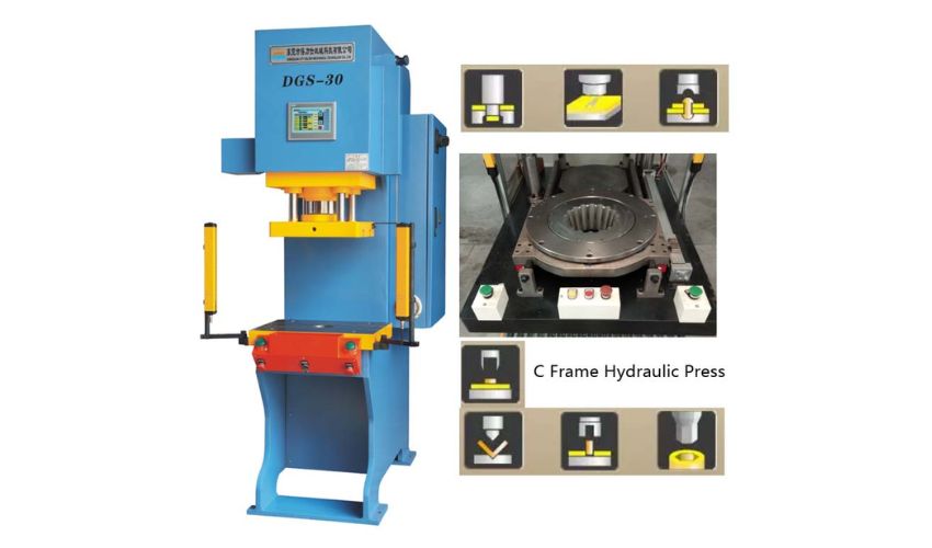 Đặc trưng của máy ép thuỷ lực chữ C