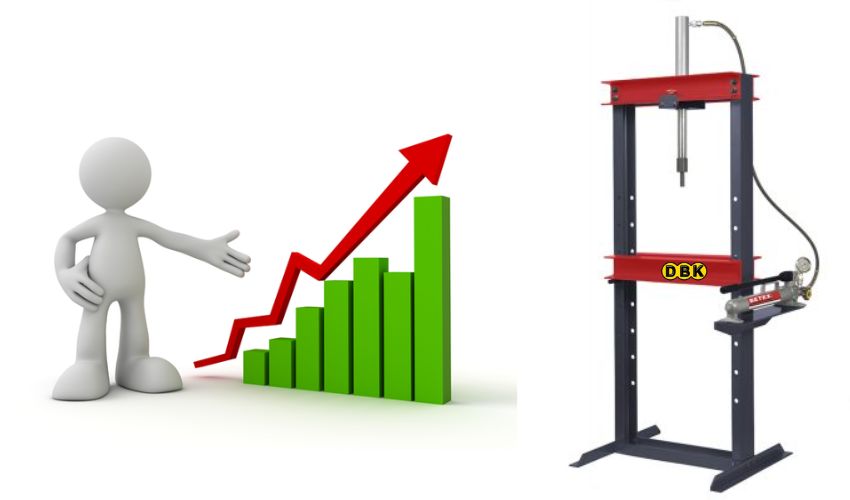 Tính năng kỹ thuật của máy ép thuỷ lực chữ H 6