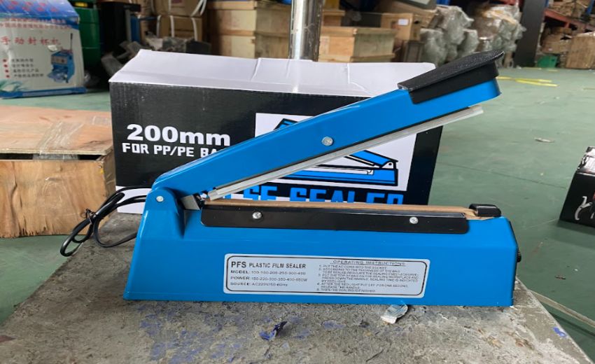 Máy hàn miệng túi dập tay