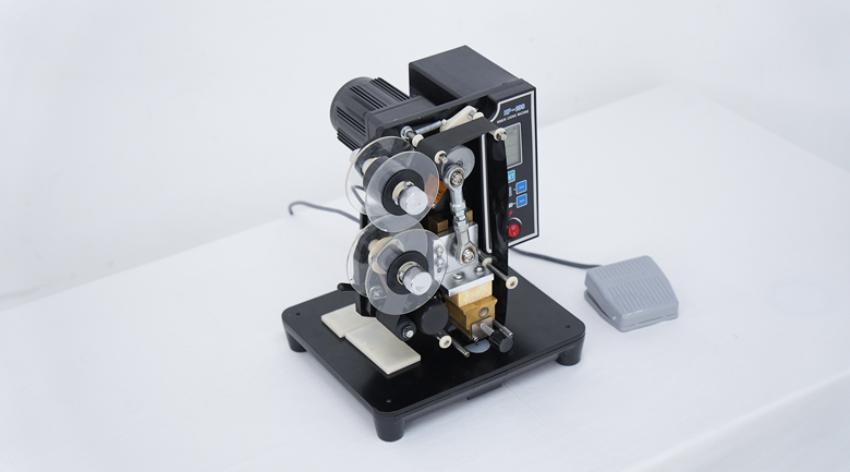 Máy in date bán tự động