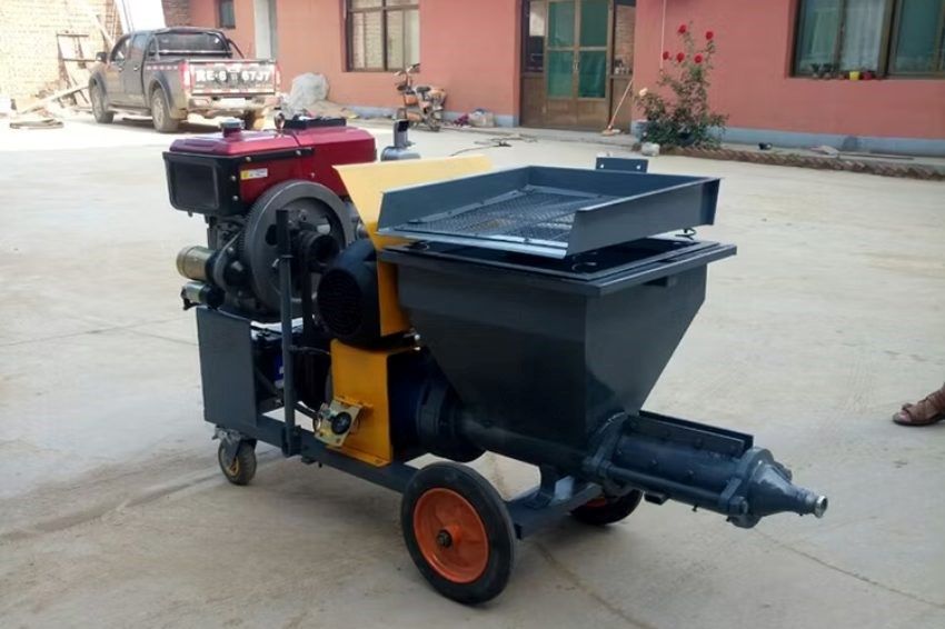 Máy phun vữa bê tông