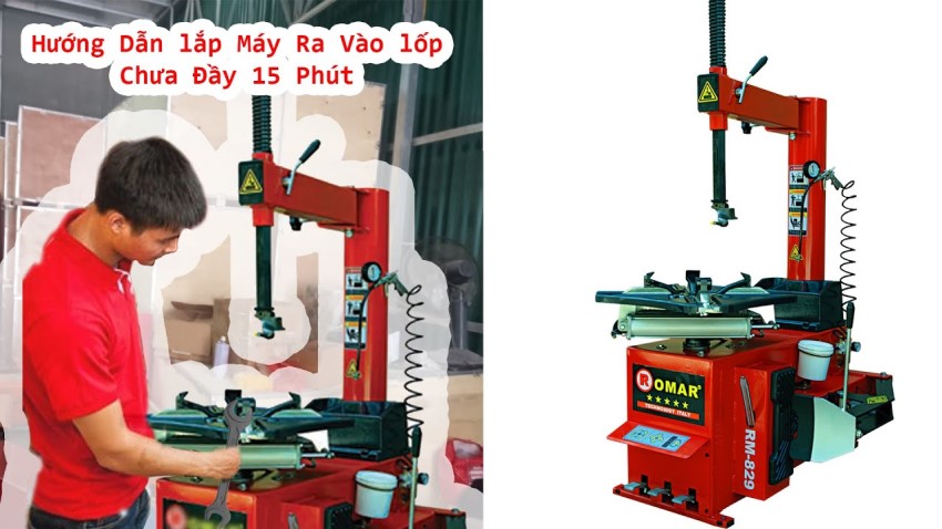 Máy ra vào lốp ô tô RG-1021 1