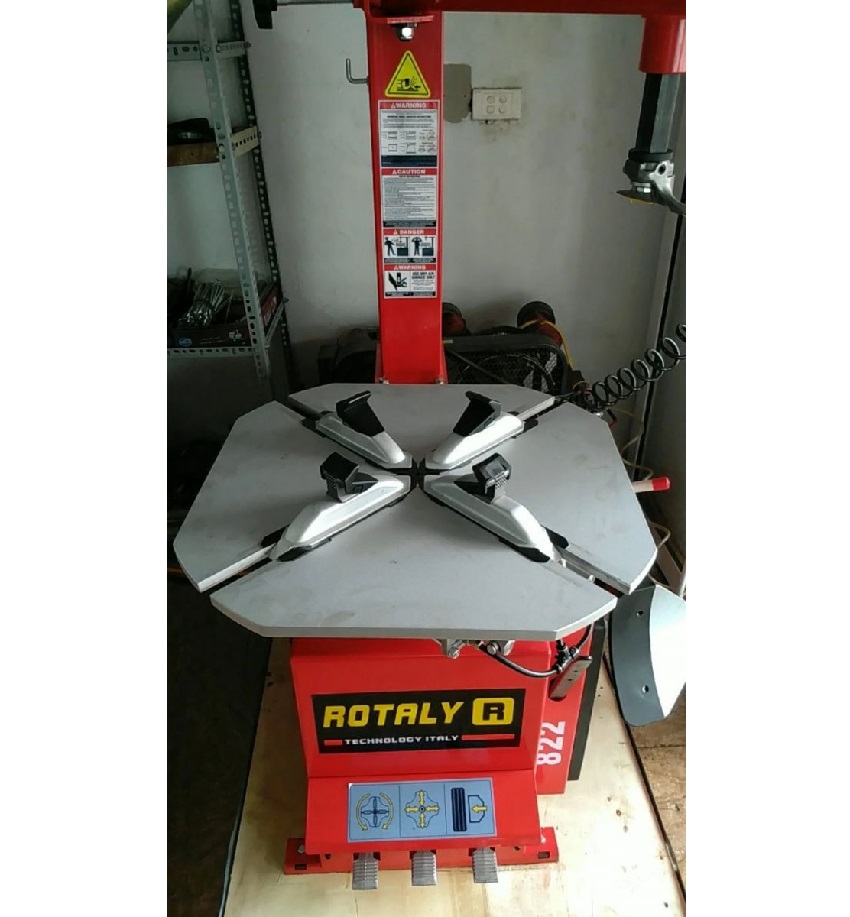 Cách sử dụng máy ra vào lốp Rotaly Ry-822