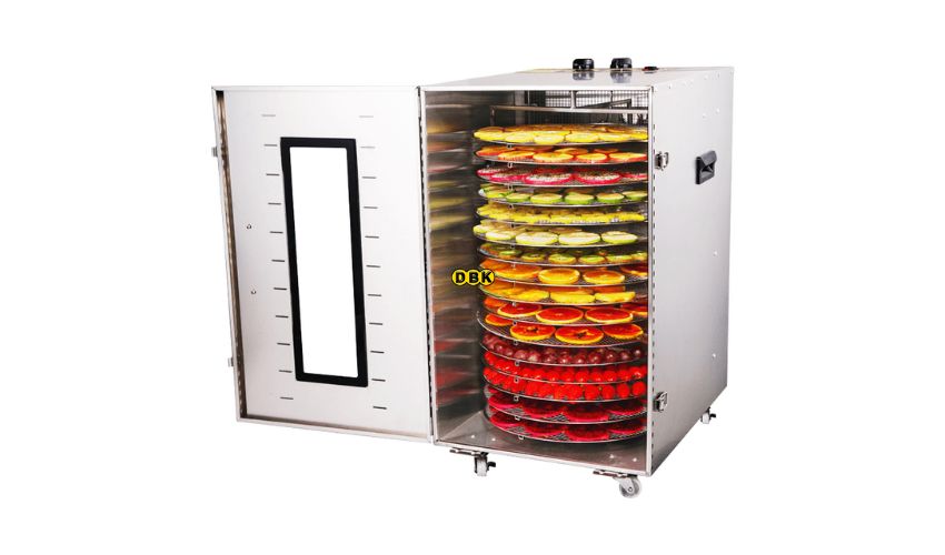 Thông số kỹ thuật máy sấy khô thực phẩm 16 khay tròn tự xoay FD-16S