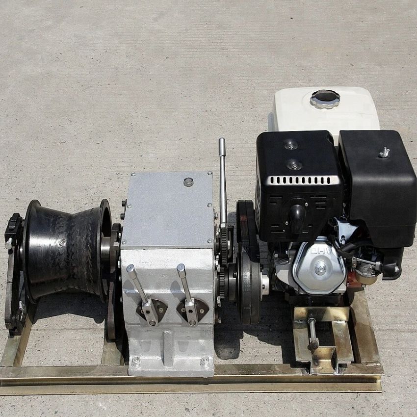 Ưu điểm máy tời chạy xăng dầu