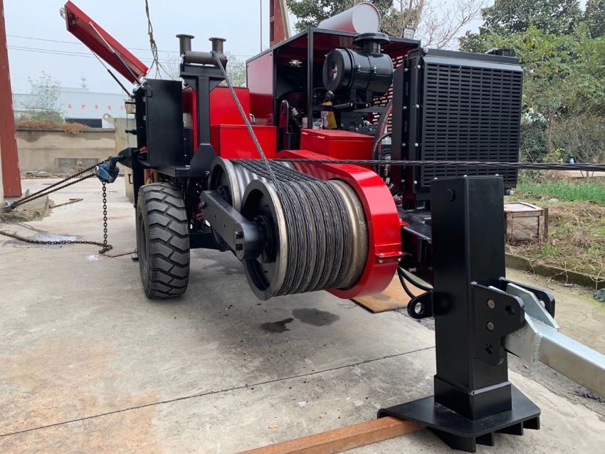 Ứng dụng của máy tời kéo gỗ