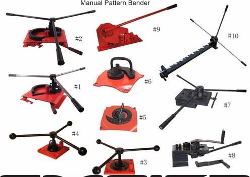 Máy uốn hoa văn thủ công