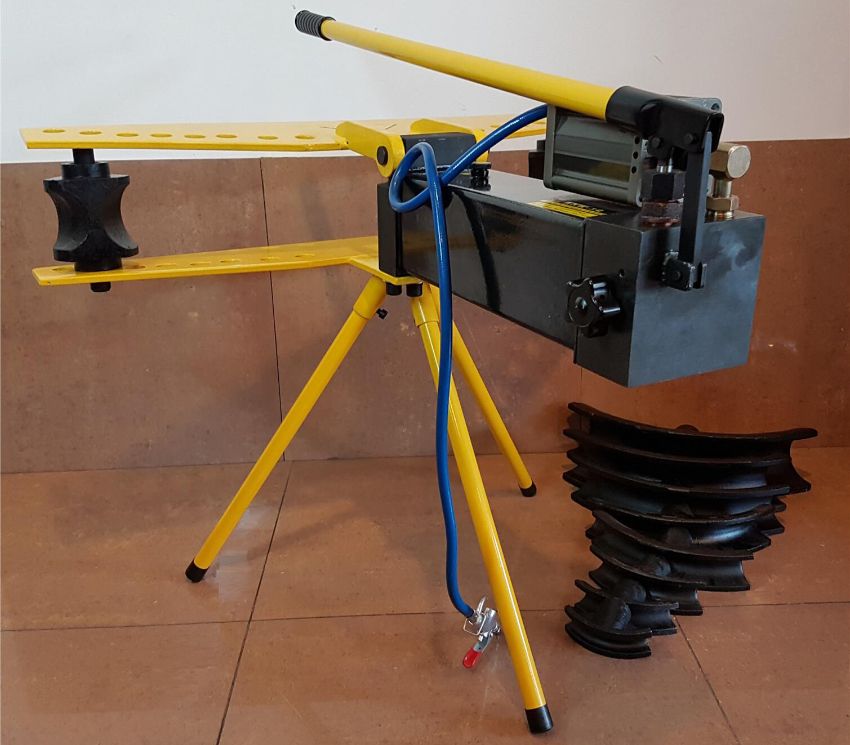 Giới thiệu sản phẩm máy uốn ống thủy lực chạy khí nén 20 tấn TLP HHW-3Q