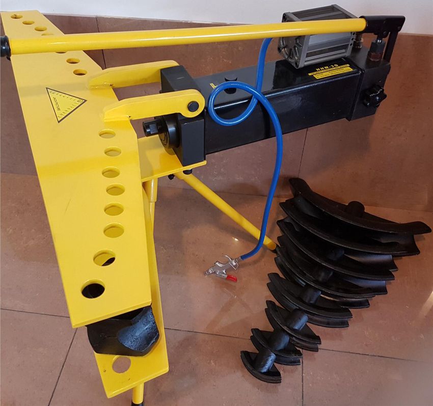 Giới thiệu sản phẩm máy uốn ống thủy lực chạy khí nén 20 tấn TLP HHW-3Q 1