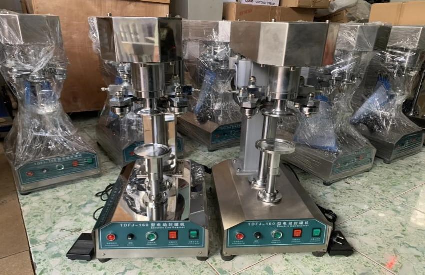 Nên chọn máy viền mí lon có công suất nào là phù hợp