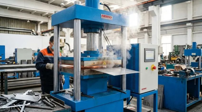 Nguyên lý hoạt động của máy ép thủy lực