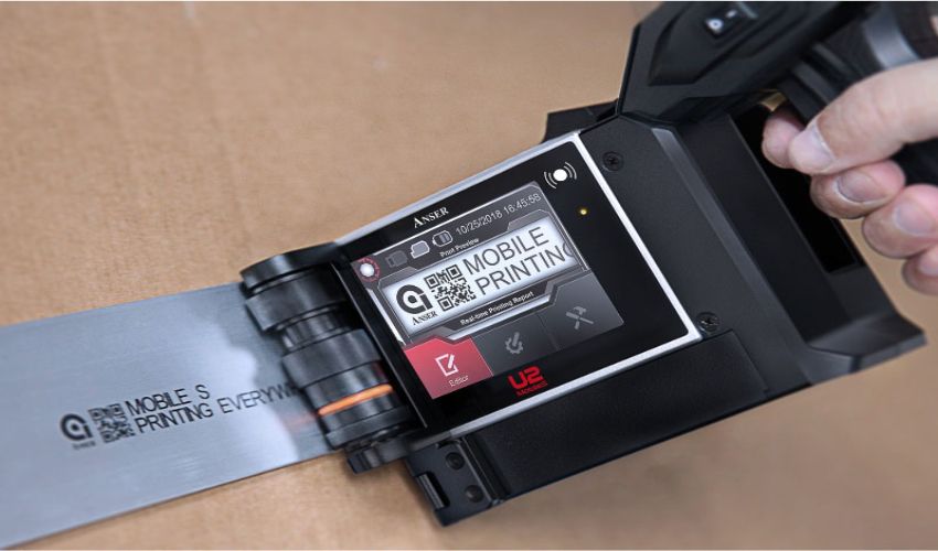 Nguyên lý hoạt động của máy in date cầm tay