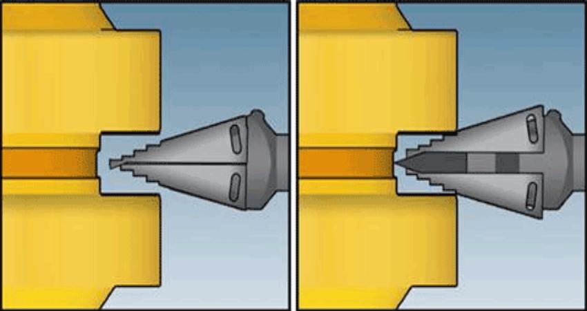 Nguyên lý hoạt động của tách mặt bích thủy lực