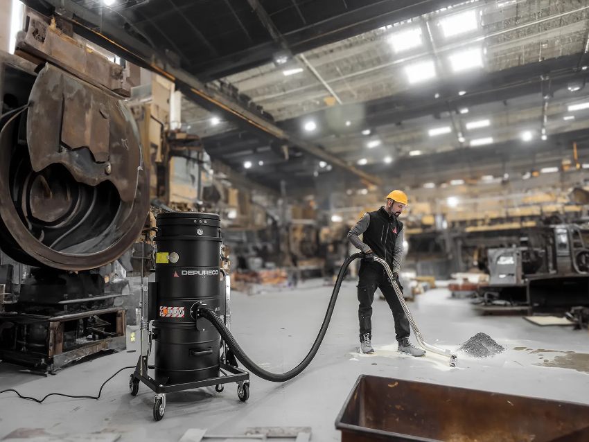 Nguyên lý hoạt động máy hút bụi công nghiệp