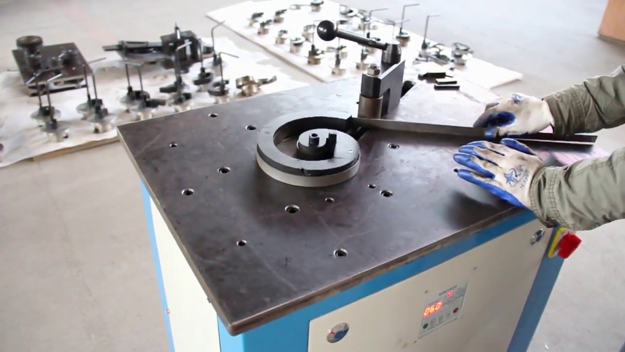 Nguyên lý hoạt động của máy uốn hoa văn