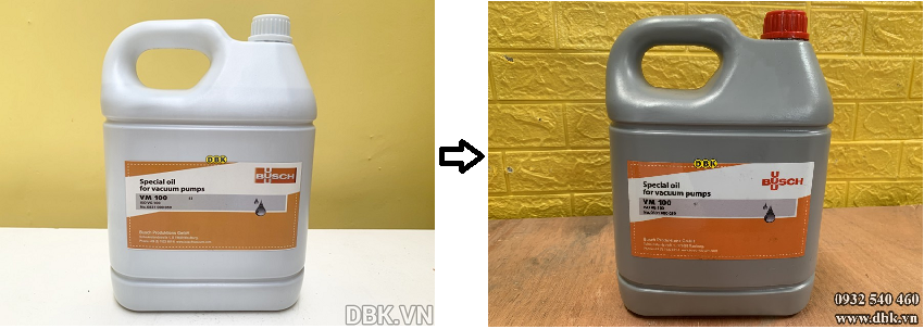 Thông tin kỹ thuật của dầu chân không Busch VM100 2