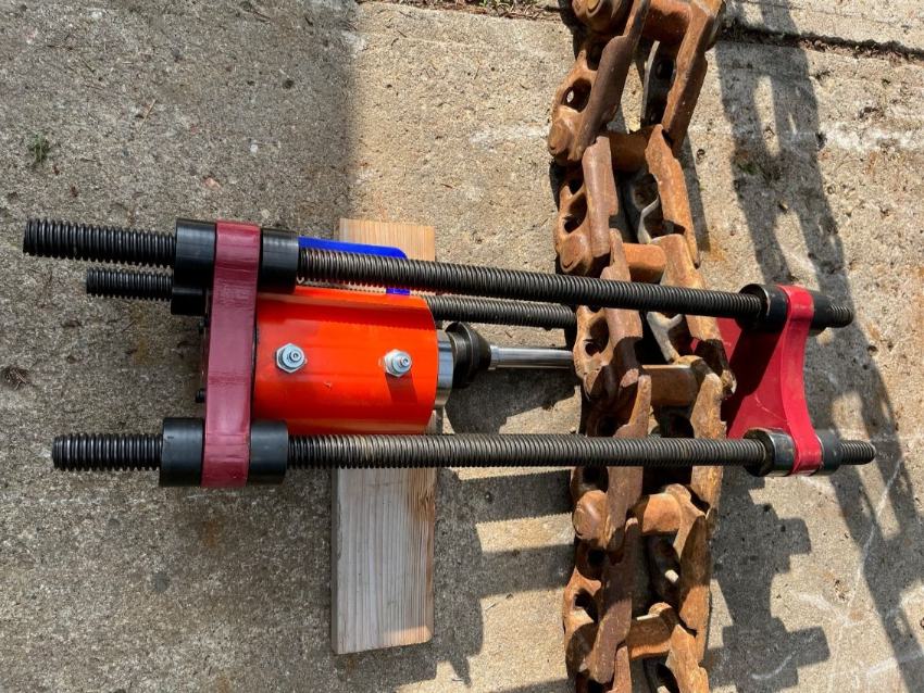 Những lỗi thao tác thường gặp khi thực hiện ép chốt xích 