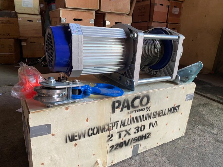 Những lưu ý kỹ thuật khi sử dụng máy tời điện nhanh