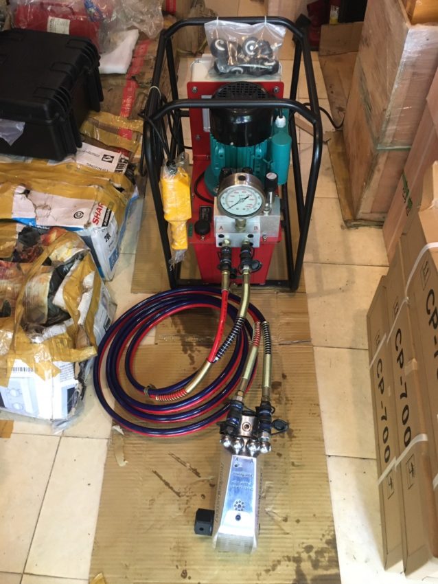 Ứng dụng của ống dây cho cờ lê thủy lực