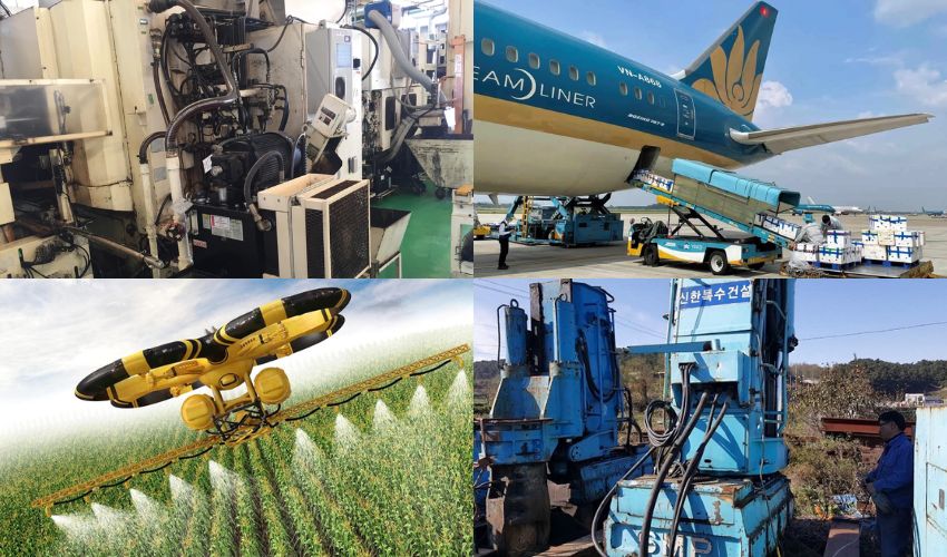 Ứng dụng của ống thủy lực 1 1/2 inch