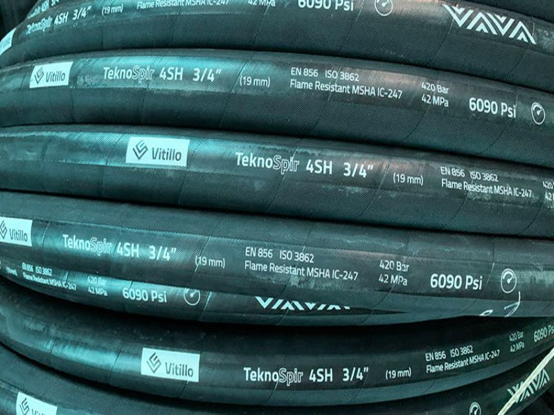 Cấu tạo của ống tuy ô thủy lực 4 lớp