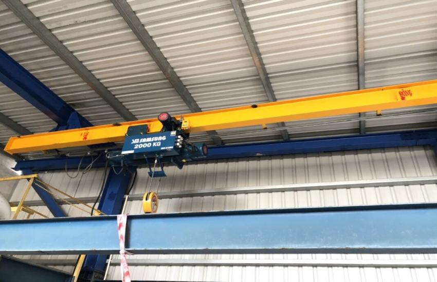 Lắp đặt palang cáp điện trên dầm đơn và cầu trục dầm đôi