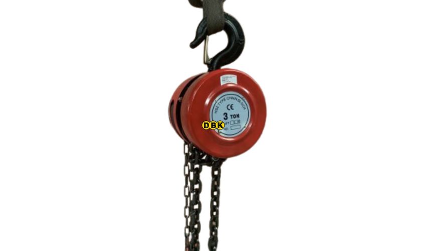 Giới thiệu sản phẩm pa lăng xích DBK HSZ 3 tấn 5 mét