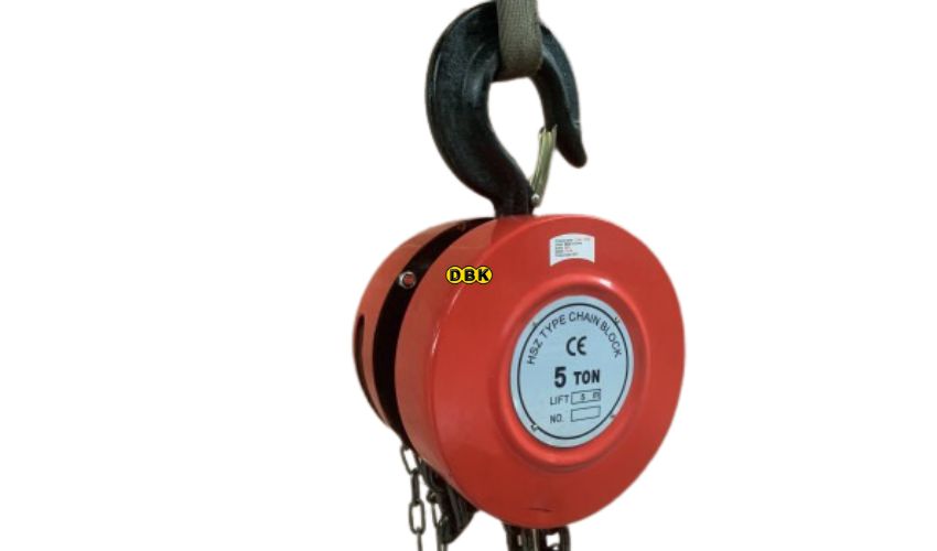 Giới thiệu sản phẩm pa lăng xích DBK HSZ 5 tấn 3 mét