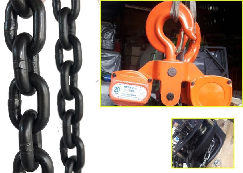 Nguyên lý hoạt động của pa lăng xích