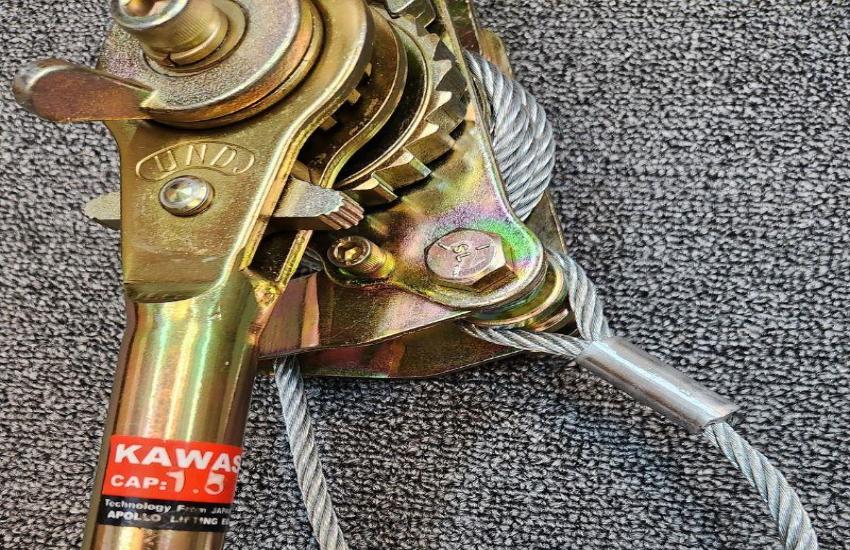 Cấu tạo tang cuốn cáp và Puly dẫn hướng 1