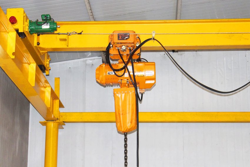 Phân loại pa lăng cáp điện theo kết cấu dầm