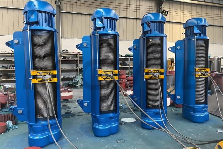 Phân loại pa lăng cáp điện theo phương thức lắp đặt
