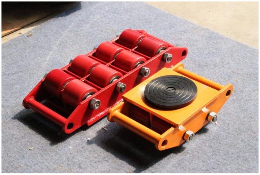 Rùa chuyển hàng bánh nhựa PU